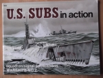 Thumbnail SQUADRON/SIGNAL WARSHIPS IN ACTION 4002. US SUBMARINES